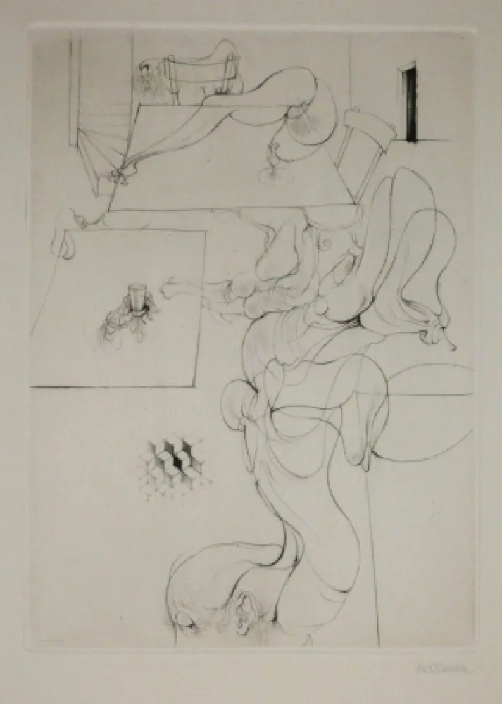 彫版 Bellmer - A Sade 9