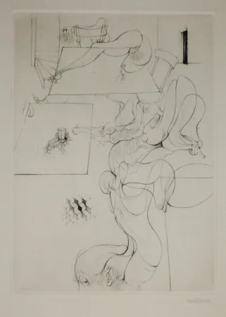 彫版 Bellmer - A Sade 9