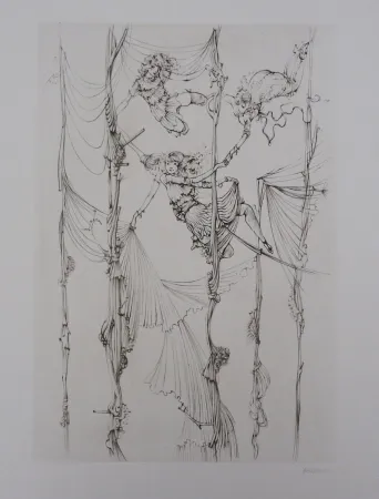 エッチングと　アクチアント Bellmer - Acrobates