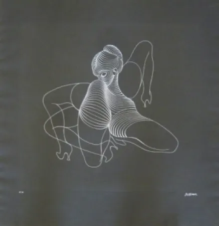 彫版 Bellmer - Céphalopode double