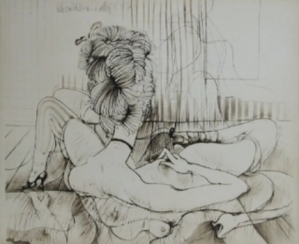 エッチングと　アクチアント Bellmer - De dos