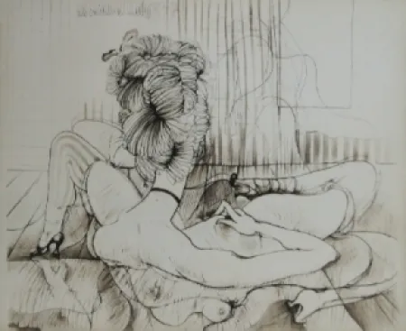 エッチングと　アクチアント Bellmer - De dos