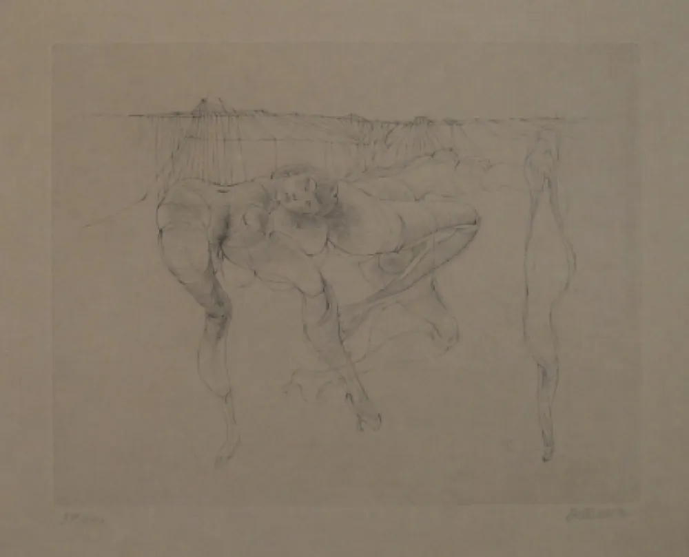 彫版 Bellmer - Erotische Szene