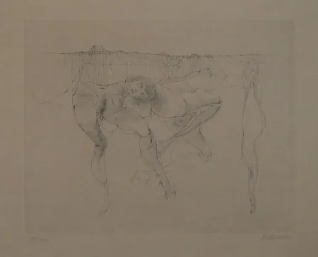 彫版 Bellmer - Erotische Szene