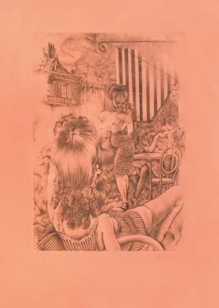 エッチングと　アクチアント Bellmer - Incendie à marseille