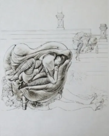 エッチングと　アクチアント Bellmer - Initiation à la sexualité