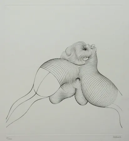 エッチング Bellmer - La Céphalopode