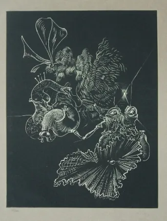 エッチング Bellmer - La demande en marriage