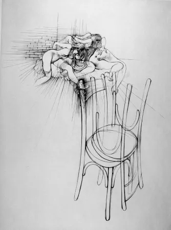 エッチング Bellmer - La sedia