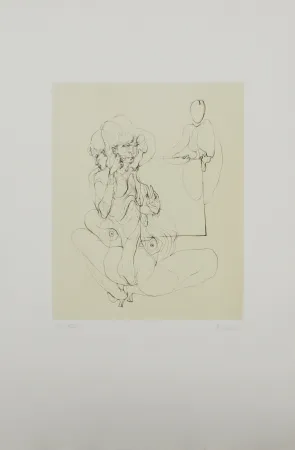 エッチングと　アクチアント Bellmer - La table parlante