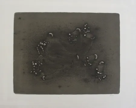 リトグラフ Bellmer - Les Mains Articulées