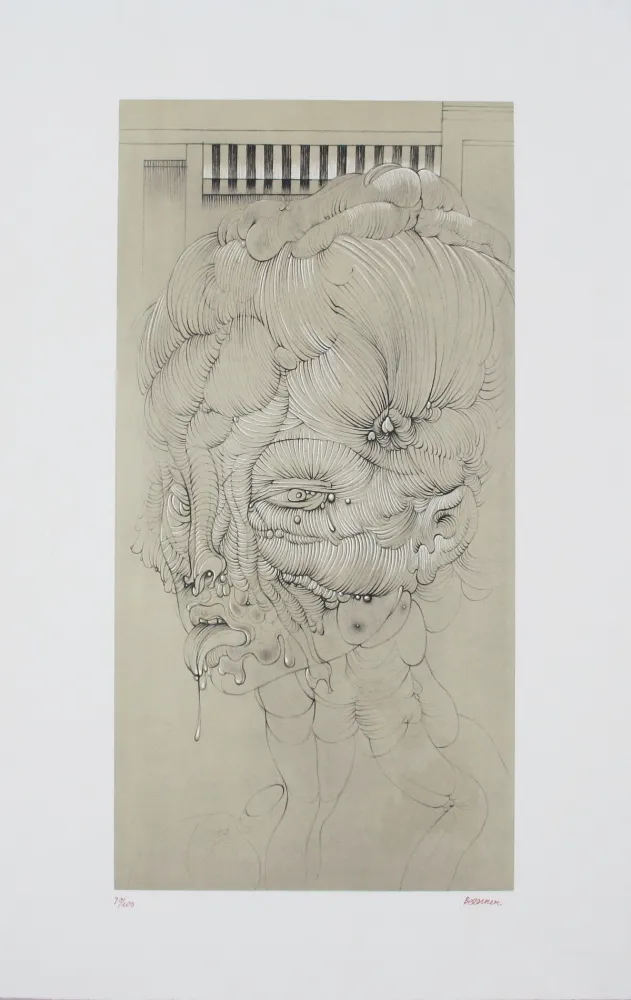 リトグラフ Bellmer - Madame Edwarda