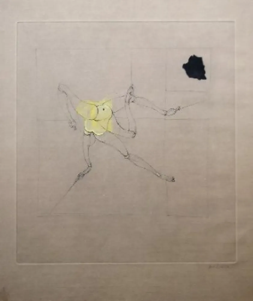 エッチングと　アクチアント Bellmer - Marionnette 1