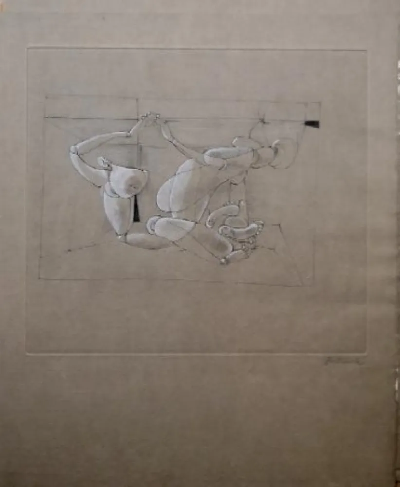 エッチングと　アクチアント Bellmer - Marionnette 4