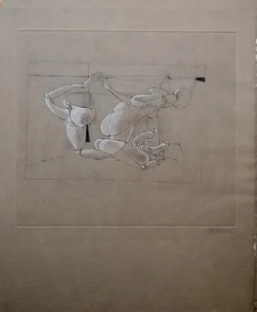 エッチングと　アクチアント Bellmer - Marionnette 4