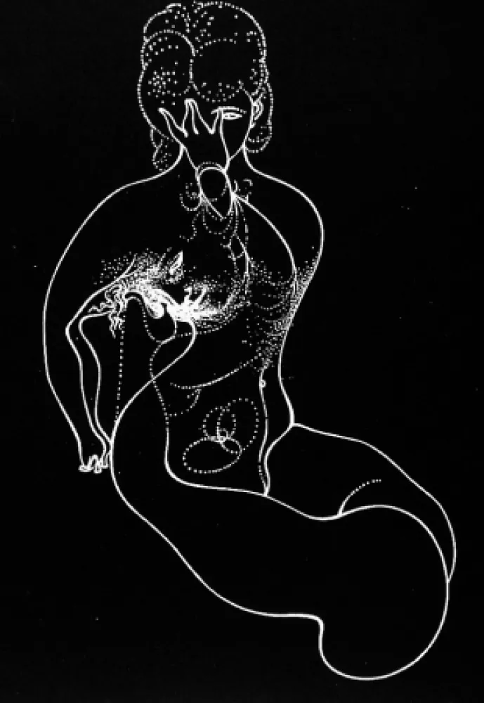 エッチング Bellmer - Nu  