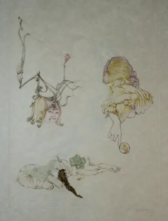 エッチングと　アクチアント Bellmer - Oeillades ciselées 9