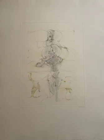 彫版 Bellmer - Onze heure et demie 