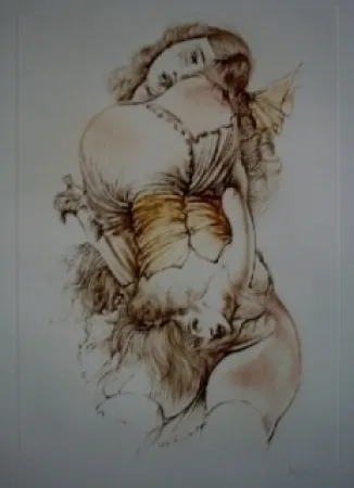 エッチングと　アクチアント Bellmer - Poupée