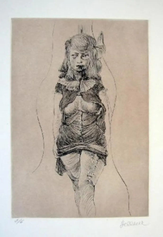 エッチングと　アクチアント Bellmer - Sans titre