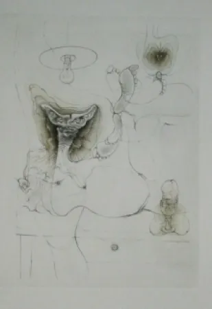 エッチングと　アクチアント Bellmer - Sans titre