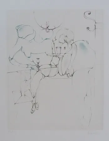 エッチング Bellmer - Senza titolo