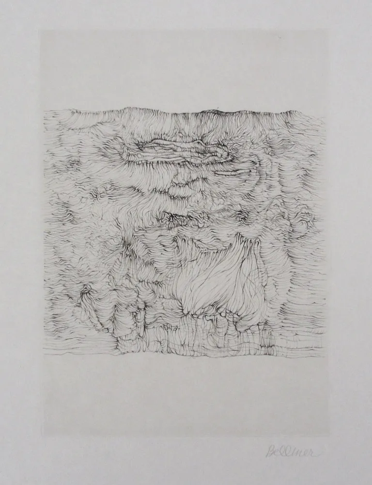 エッチング Bellmer - Titre inconnu