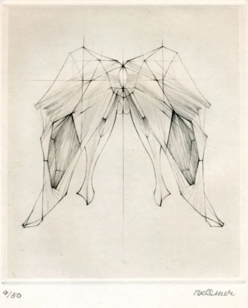 彫版 Bellmer - Untitled abstraction