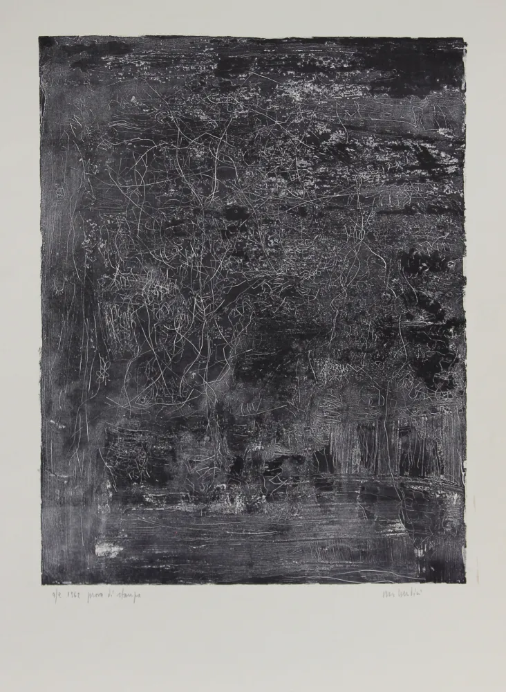 リトグラフ Bendini - SENZA TITOLO