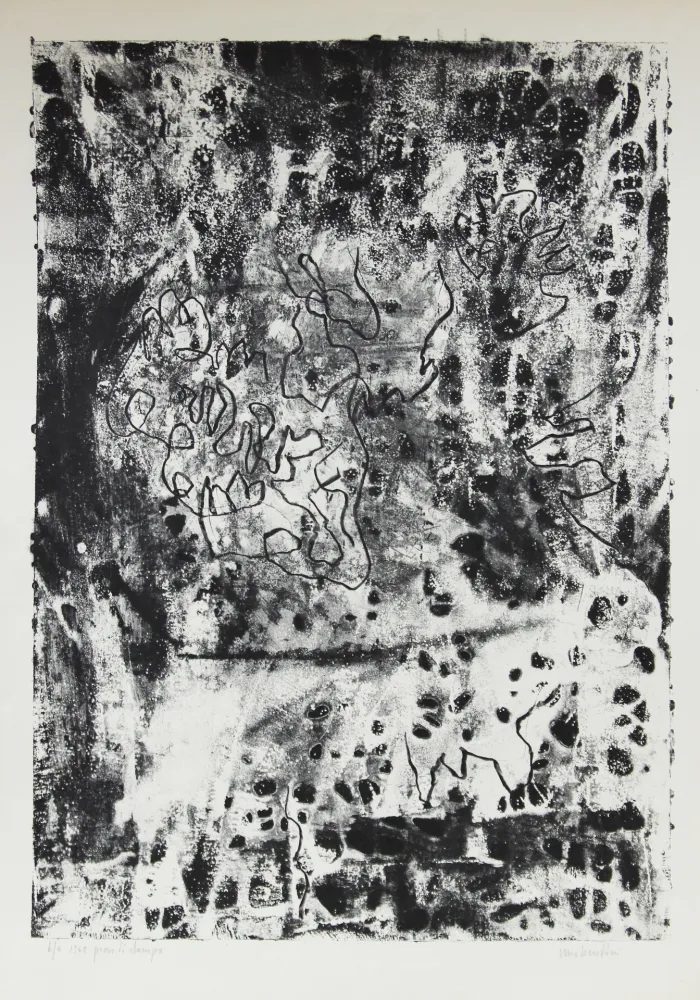 リトグラフ Bendini - SENZA TITOLO