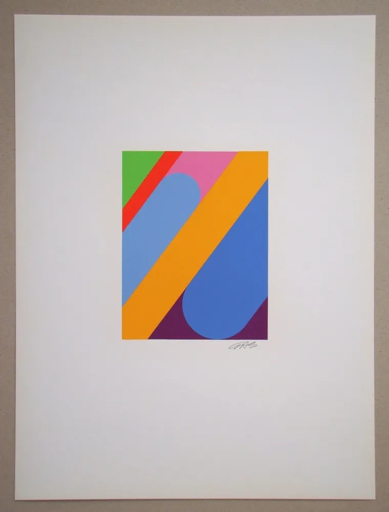 シルクスクリーン Béöthy Steiner - Composition, 1972