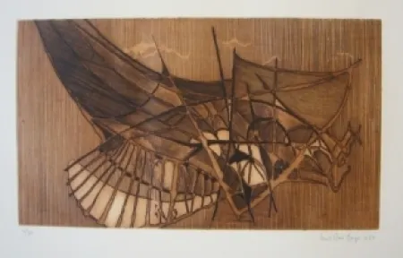 彫版 Berge - Araignée