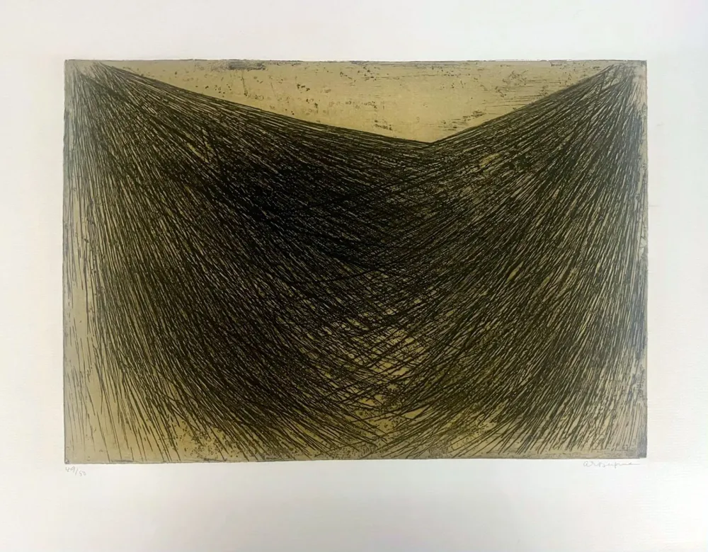 エッチング Bergman - G 30-1958 Vallée 