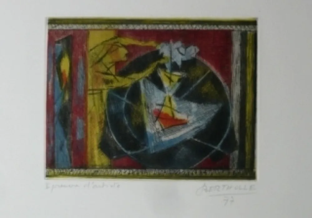 彫版 Bertholle - Sans titre