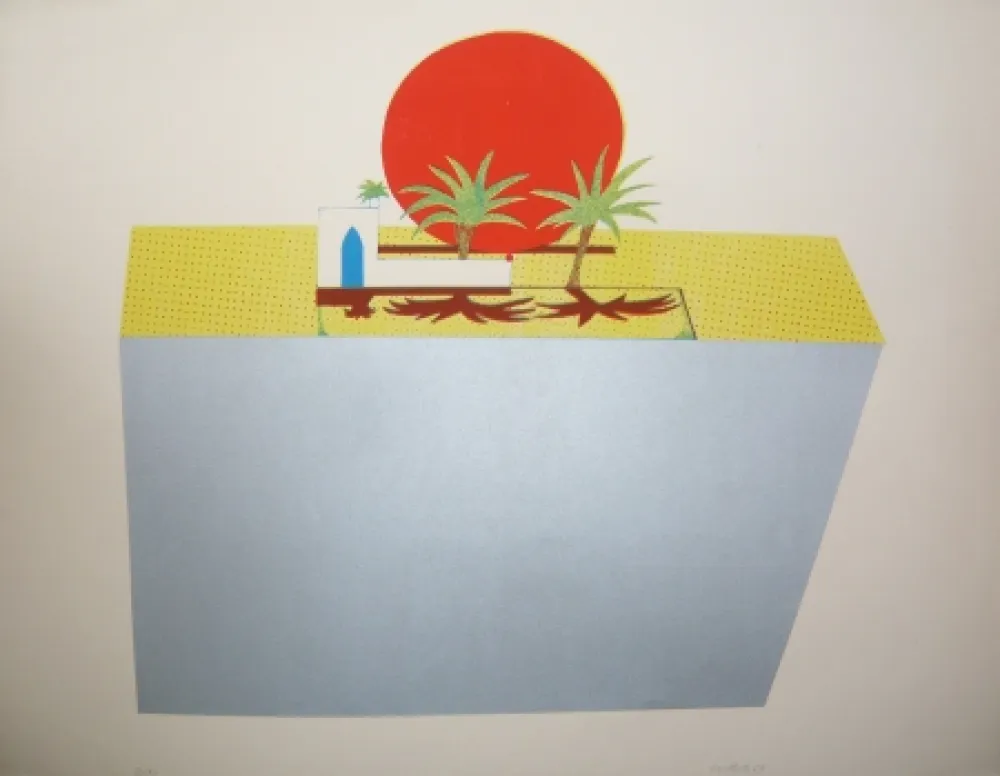 リトグラフ Bertholo - Sans titre