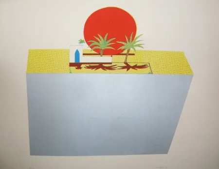 リトグラフ Bertholo - Sans titre