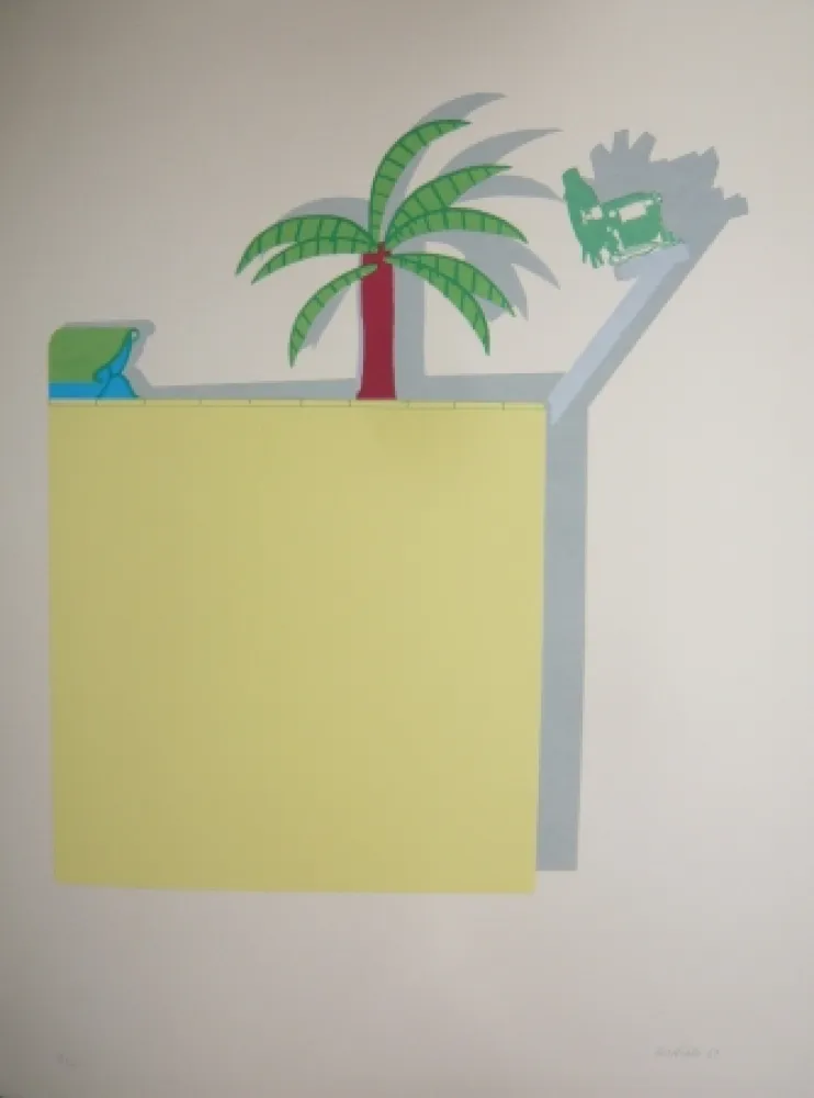 リトグラフ Bertholo - Sans titre