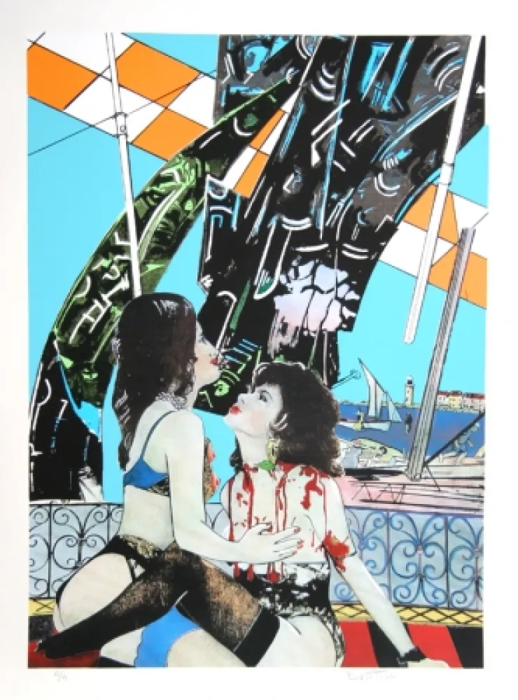 シルクスクリーン Bertini - Le Vittime Di Mercurio