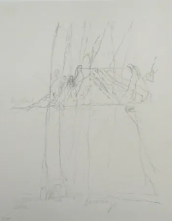 リトグラフ Beuys - Codices Madrid 4