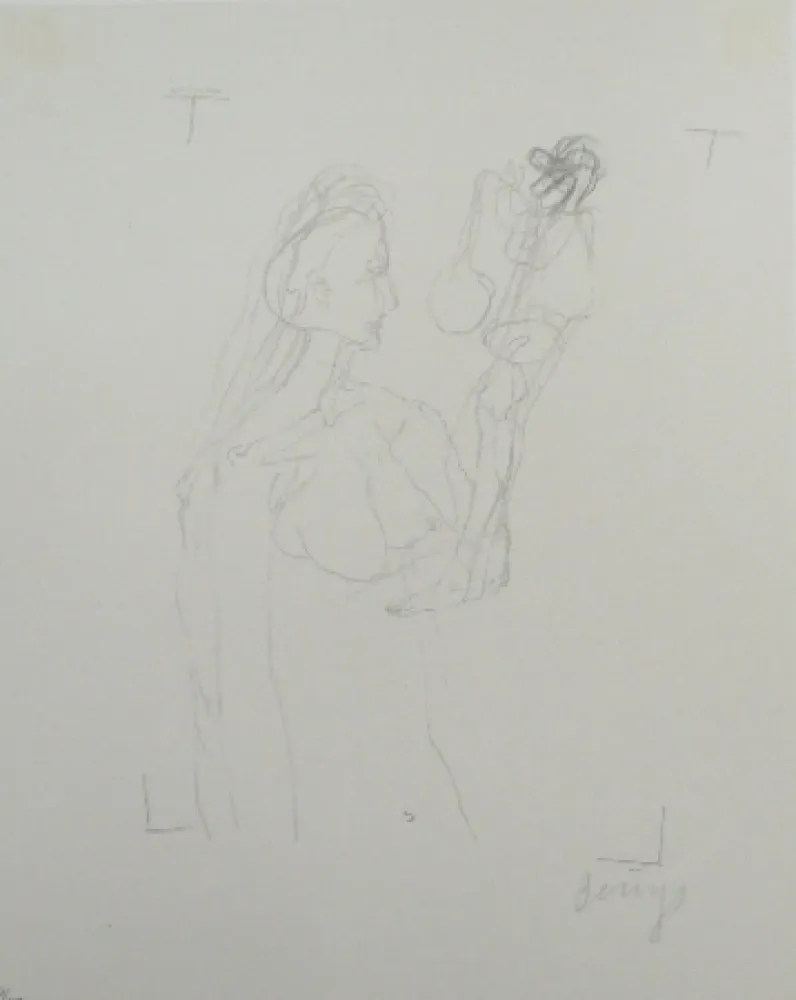 リトグラフ Beuys - Codices Madrid 5