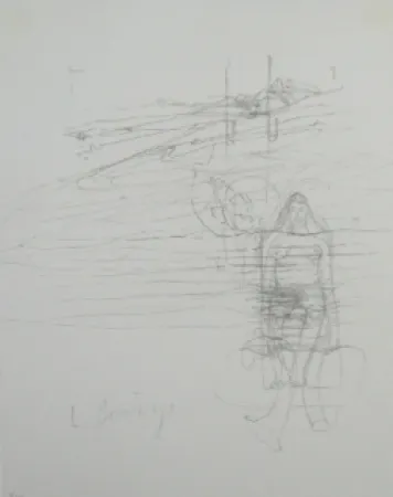 リトグラフ Beuys - Codices Madrid 8