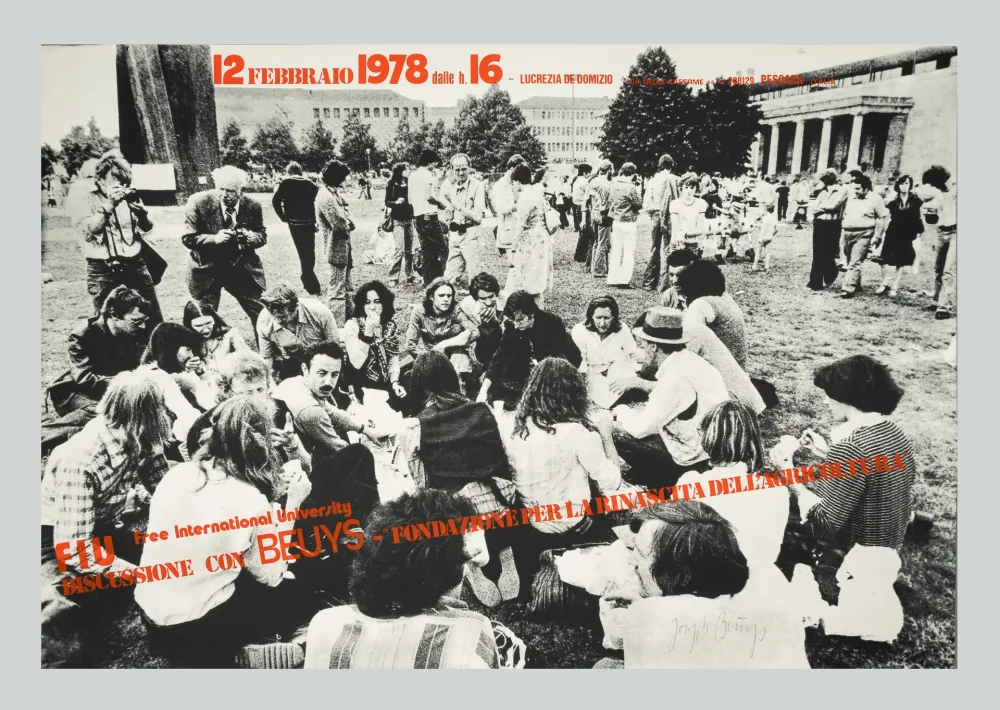 オフセット Beuys - Discussione con Beuys