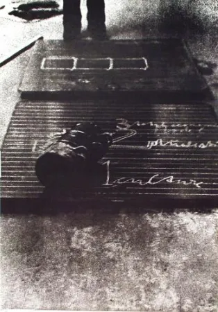 シルクスクリーン Beuys - Im Kopf und im Topf