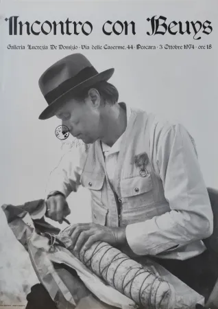 オフセット Beuys - „Incontro con Beuys“, 1974.