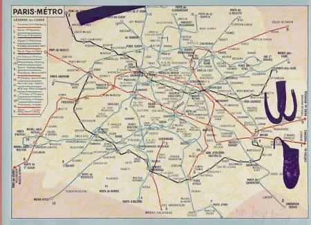 リトグラフ Beuys - Initiation Gauloise