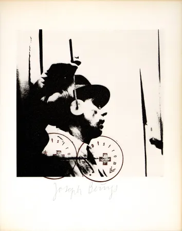 リトグラフ Beuys - L'udito