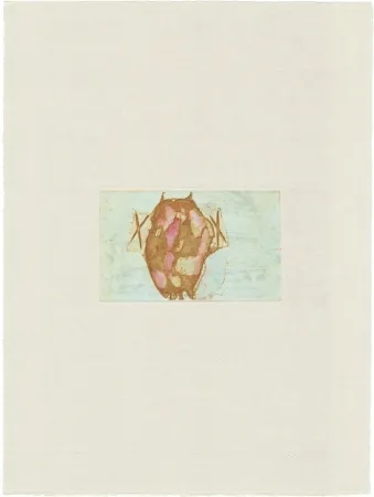 彫版 Beuys - Tränen: Schamanentrommel (grün) 