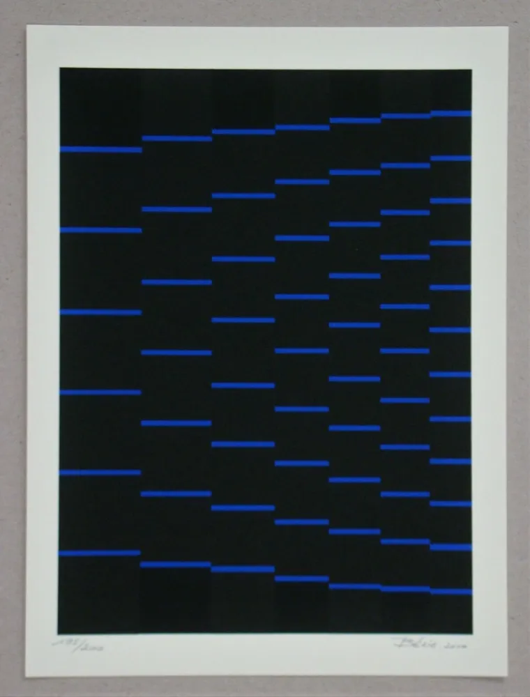 シルクスクリーン Bézie - Composition