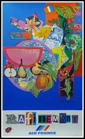 掲示 Bezombes - AIR FRANCE RAFFINEMENT