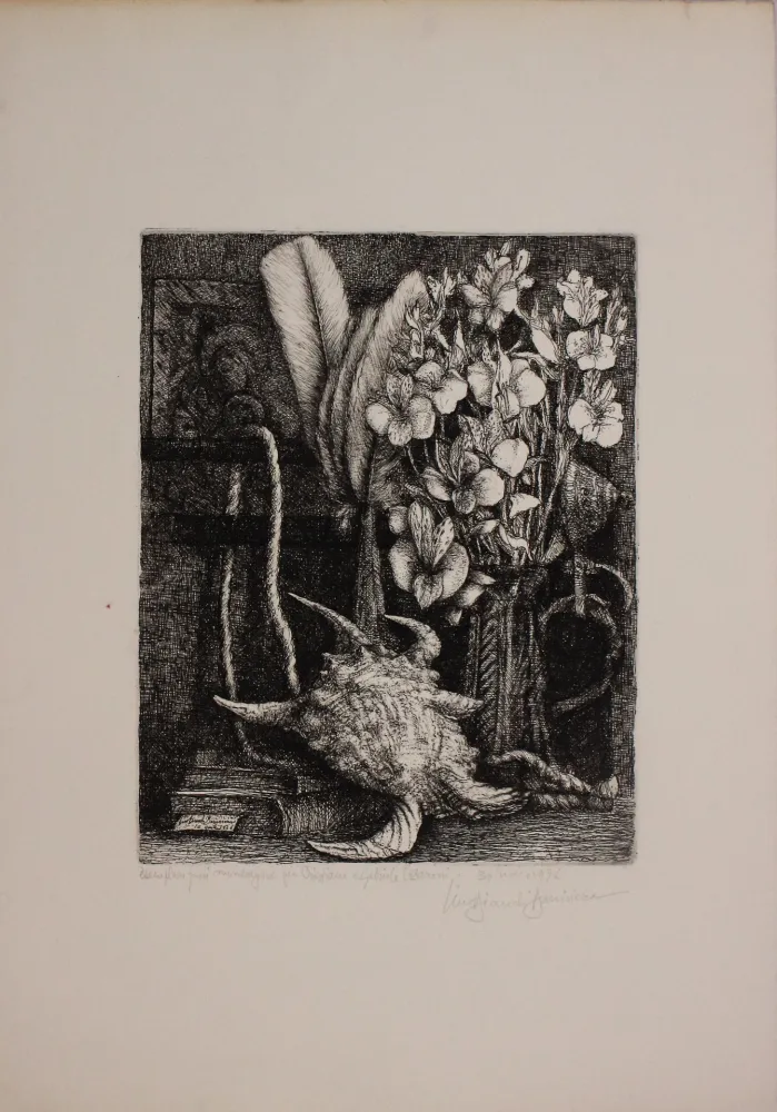 エッチング Bianchi Barriviera - Untitled